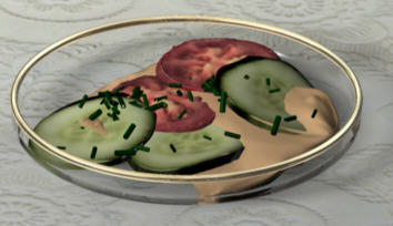Tomaten-Gurken-Salat